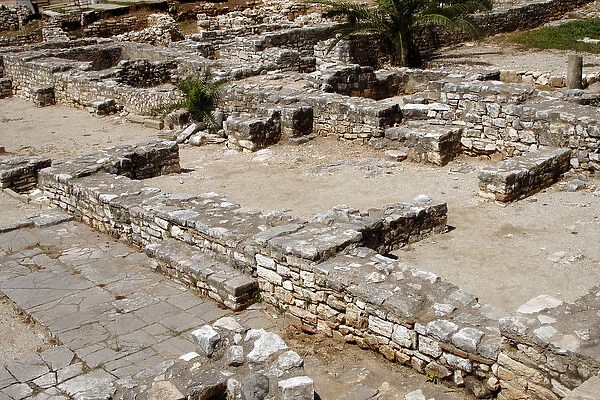 Ancient synagogue. V-VI century. Saranda. Republic of Albani