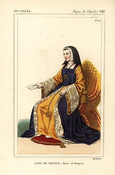 Anne de France, Dame de Beaujeu, wife of Peter
