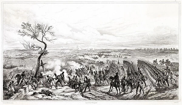 BATTLE OF MONTMIRAIL One of Napoleons last victories - he defeats Blucher at