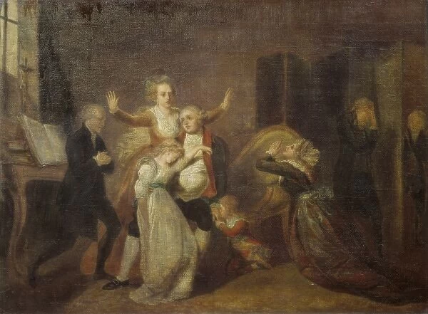 BENAZECH, Charles (1767-1794). Louis XVI Bidding
