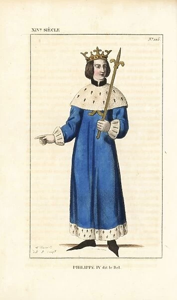 Bourgeois woman of Bordeaux, 14th century