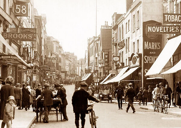 Bristol Castle Street early 1900s