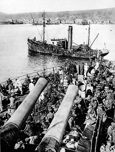 British landing at Salonika