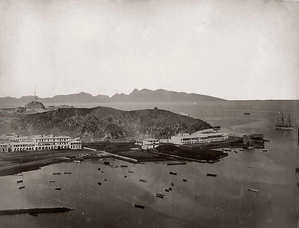 c. 1880s - steamer point at Aden Yemen