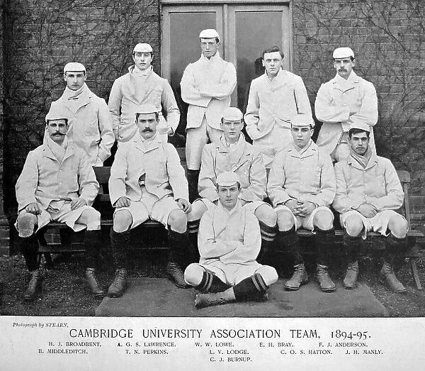Cambridge University Football Team, 1895