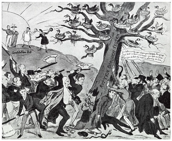Cartoon, The End of the Rotten Borough