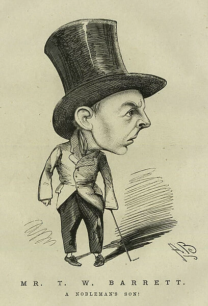 Cartoon, T W Barrett, A Noblemans Son