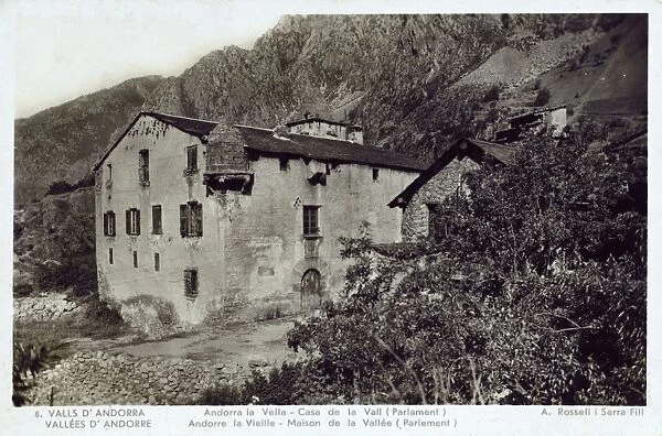 Casa de la Vall - HQ of the General Council of Andorra