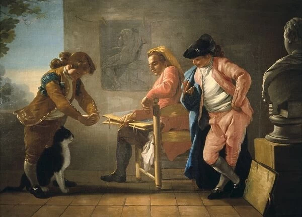 CASTILLO, Jos頤el (1737-1793). The Painter s