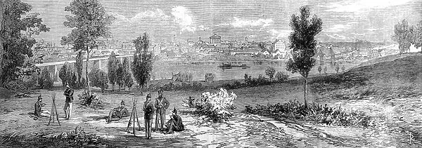 The Civil war in America; view of Richmond, the capital of V