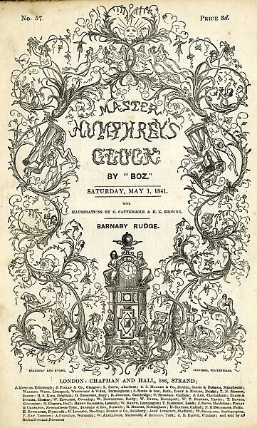 Cover design, Master Humphreys Clock