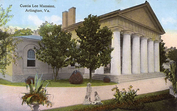 Custis Lee Mansion, Arlington, Virginia, USA