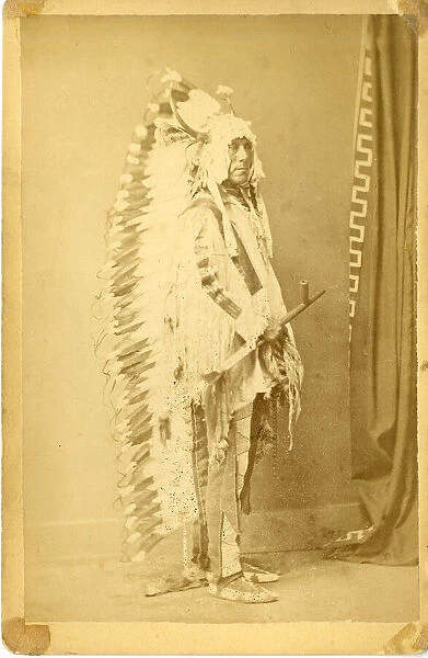 David Frances Barry photo - Native American Chief
