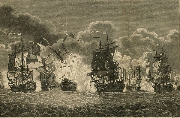Defeat of the French Fleet by Sir Cloudesley Shovell