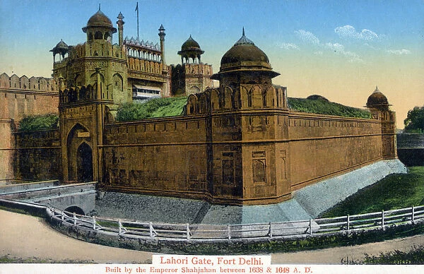 Delhi, India - Lahori Gate, Fort Delhi (Red Fort)