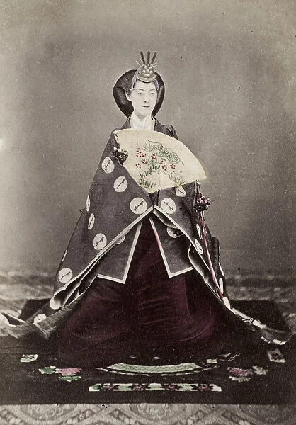 Empress Shoken, wife of the Meiji Emperor, Japan, 1870 s