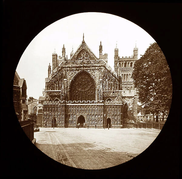 exeter cathedral west front
