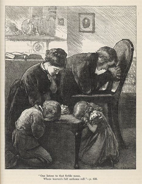 Family Pray Together