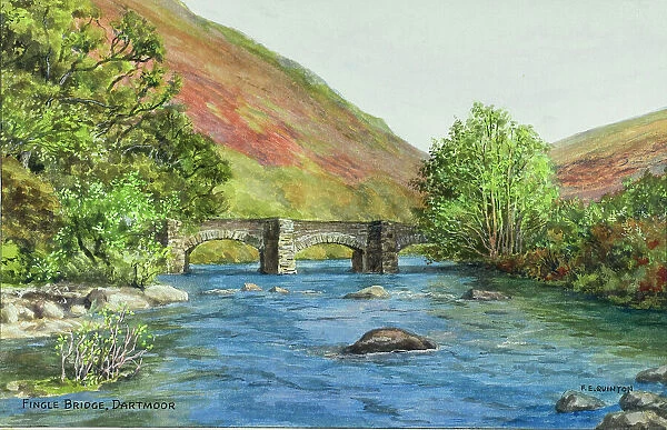 Fingle Bridge, Dartmoor, Devon