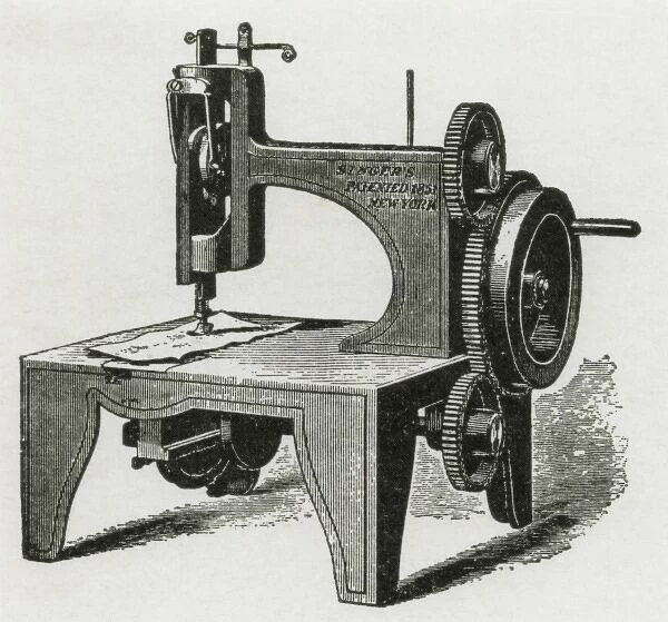 First singer sewing machine
