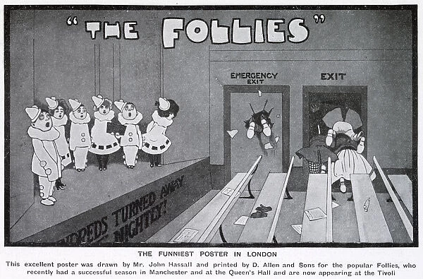 Follies poster by John Hassall