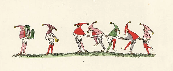 Fools dance, 14th century