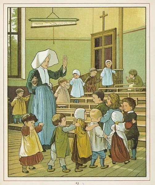 French Classroom 1882