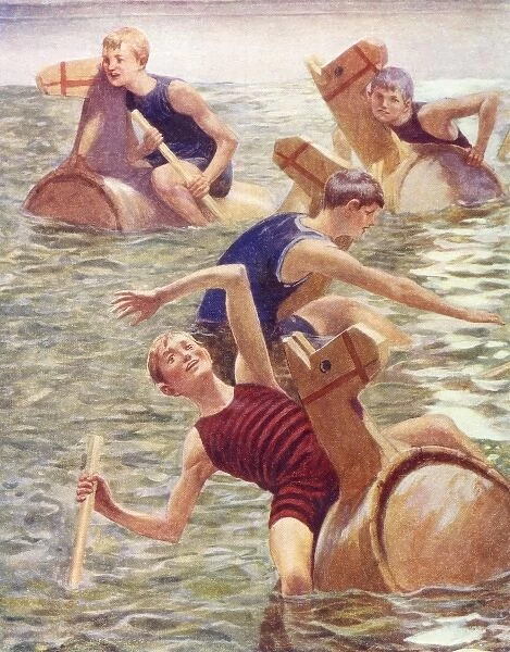 Game  /  Barrel-Boating 1911