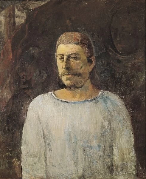 GAUGUIN, Paul (1848-1903). Self-portrait, close