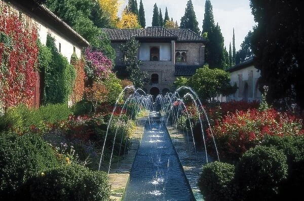 Generalife. SPAIN. ANDALUSIA. Granada. Alhambra