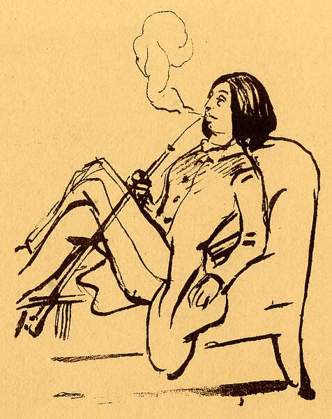 Georges Sand  /  Smoking