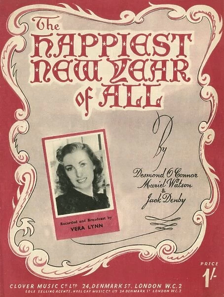 The happiest new year of all - Music Sheet Cover