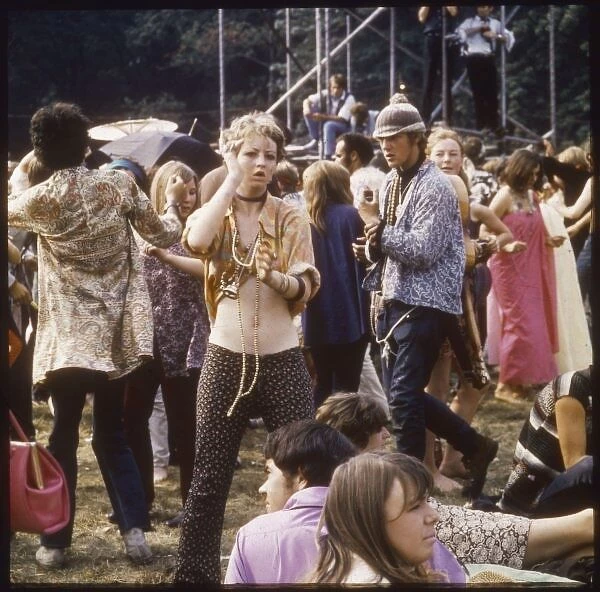 Hippies at Woburn 1967