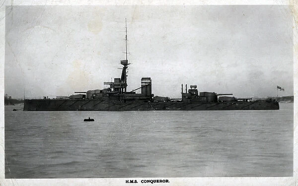HMS Conqueror, British battleship