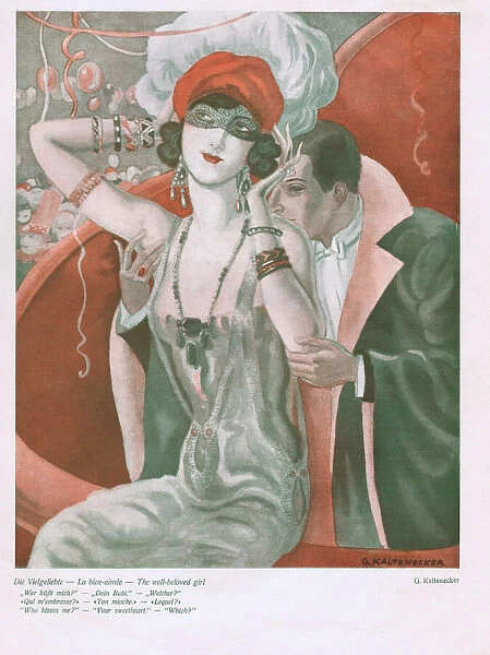 Illustration from Reigen Magazine, Germany, 1926