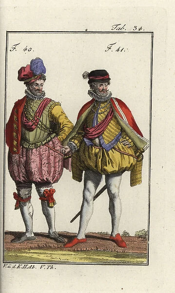 Knight and nobleman of Burgundy, 1581