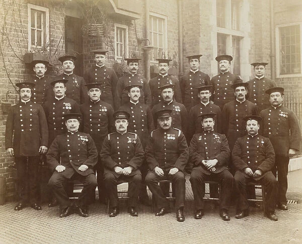 LFB Fulham Fire Station firemen, SW London