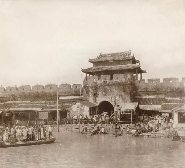 One of the main gates of Nanking, China