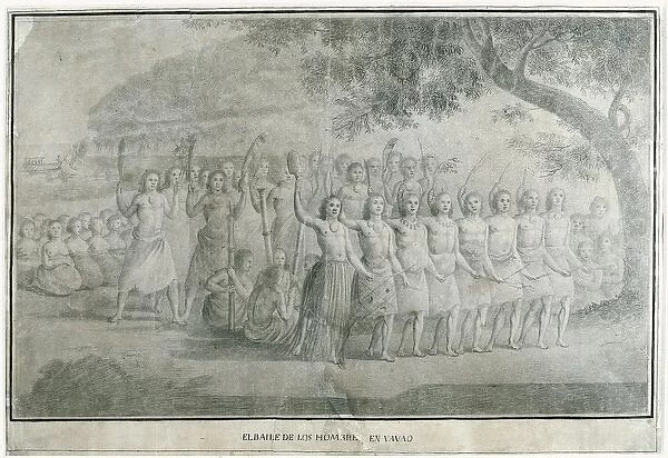 Malaspina expedition (1789-1794). Tonga islands