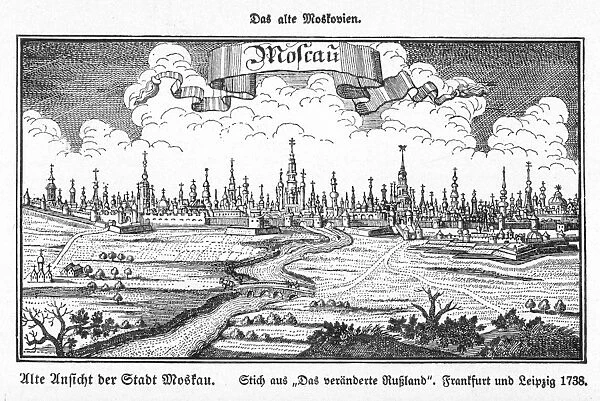 Moscow in 1738