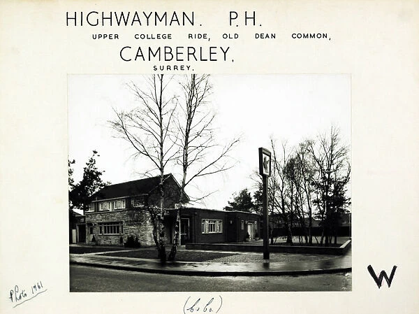 Photograph of Highwayman PH, Camberley, Surrey