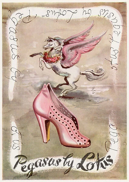 Pink Court Shoes 1948