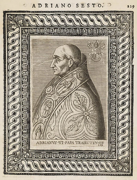 POPE HADRIANUS VI (Adriaan Dedel) the only Dutch pope Date: reigned 1522 - 1523