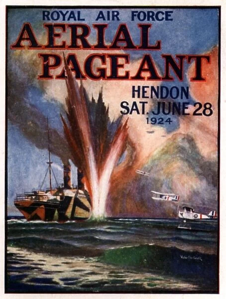 Programme for the 1924 RAF Aerial Pageant at Hendon
