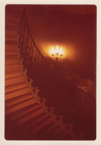 The Queens House Ghost on the Tulip Staircase Date: 1966