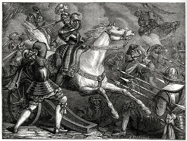Retreat of the British, following the unsuccessful Siege of Saint-Martin-de-Re