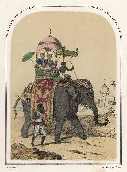 Riding Elephant  /  Lassalle