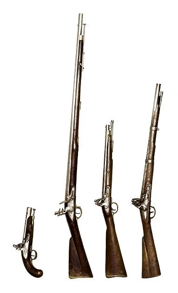 Rifle, musket, carbine and gun. Tower brand
