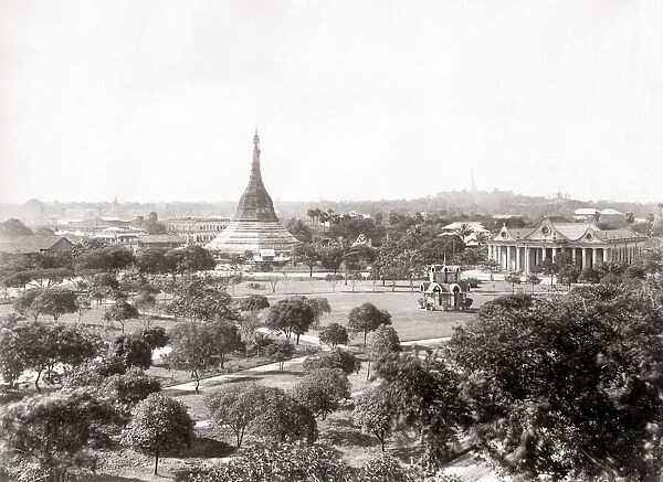 Shwedagon pagoda, Rangoon, Yangon, Burma, Myanmar