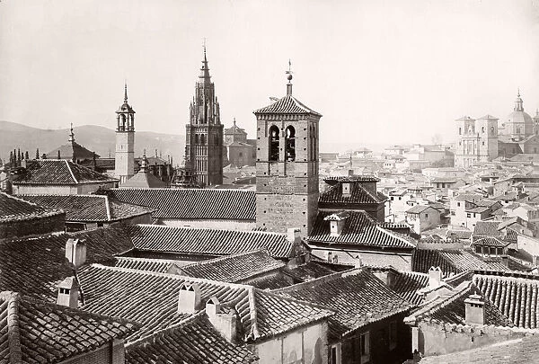 Spain - view over the city of Toledo